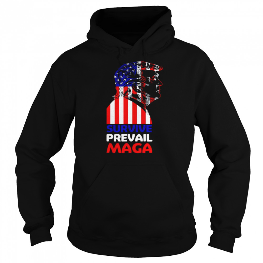 Survive Prevail Maga Trump T-Shirt Unisex Hoodie