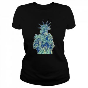 Tactical lady liberty  Classic Women's T-shirt