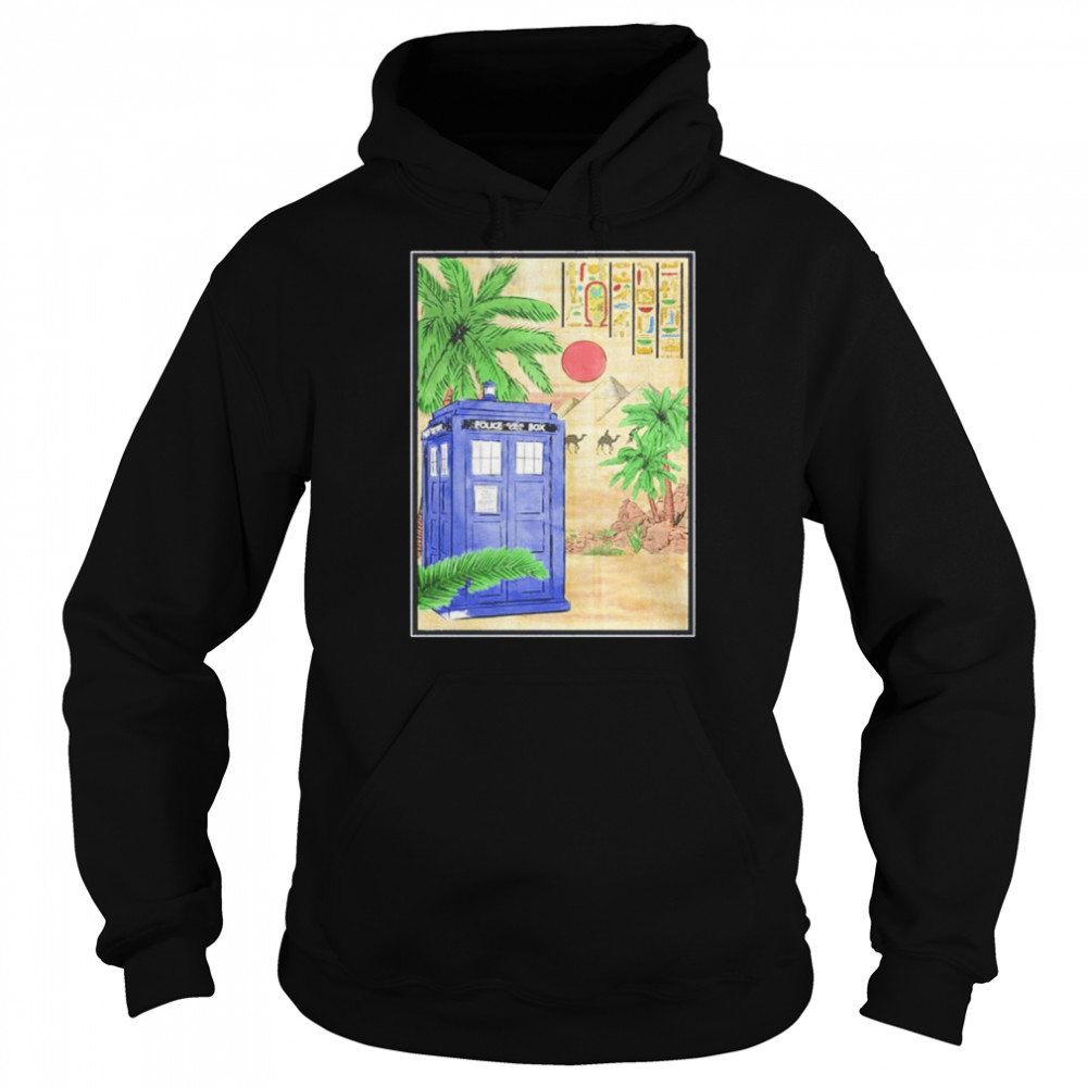 Tardis In Egypt  Unisex Hoodie