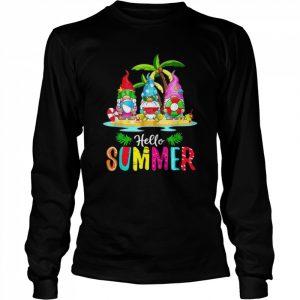 Team Gnome Hello Summer Shirt Long Sleeved T-shirt