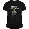 Tennis Coaching 101 Best Tennis Coaching Tips Shirt Classic Men's T-shirt