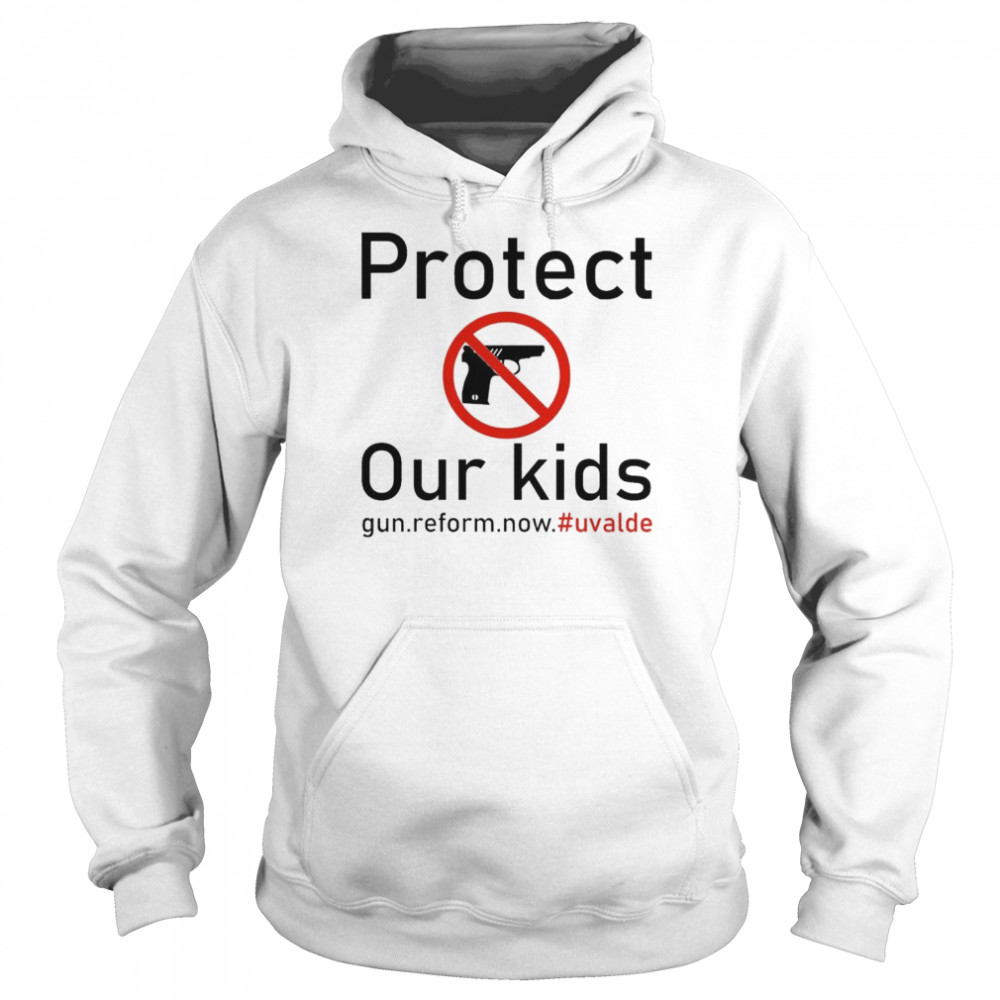 Texas Protect Our Children Uvalde Strong T- Unisex Hoodie