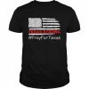 Texas Strong Pray For Uvalde Protect Our Children American Flag Shirt Classic Men's T-shirt