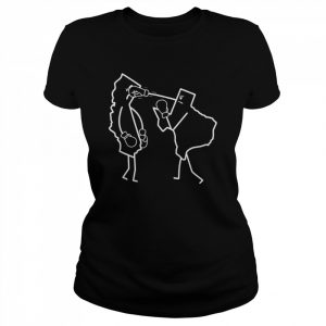 Texas Vs. California Boxing funny T- Classic Women's T-shirt