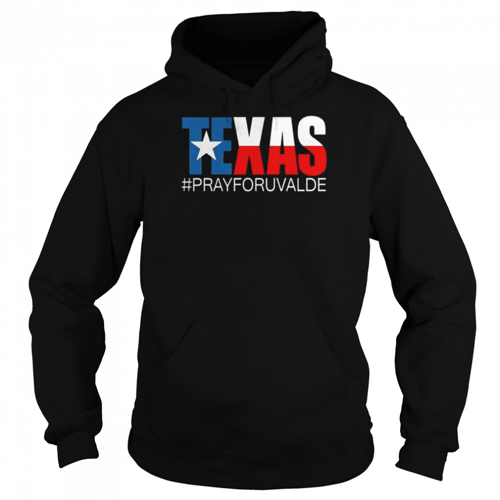 Texas strong pray for uvalde  Unisex Hoodie