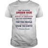 That This Nation Under God Lincoln Quote Shirt Classic Men's T-shirt