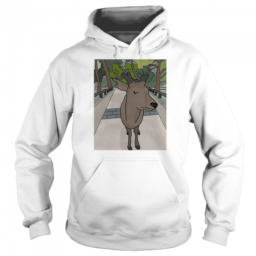 The Asianometry Deer T-Shirt Unisex Hoodie