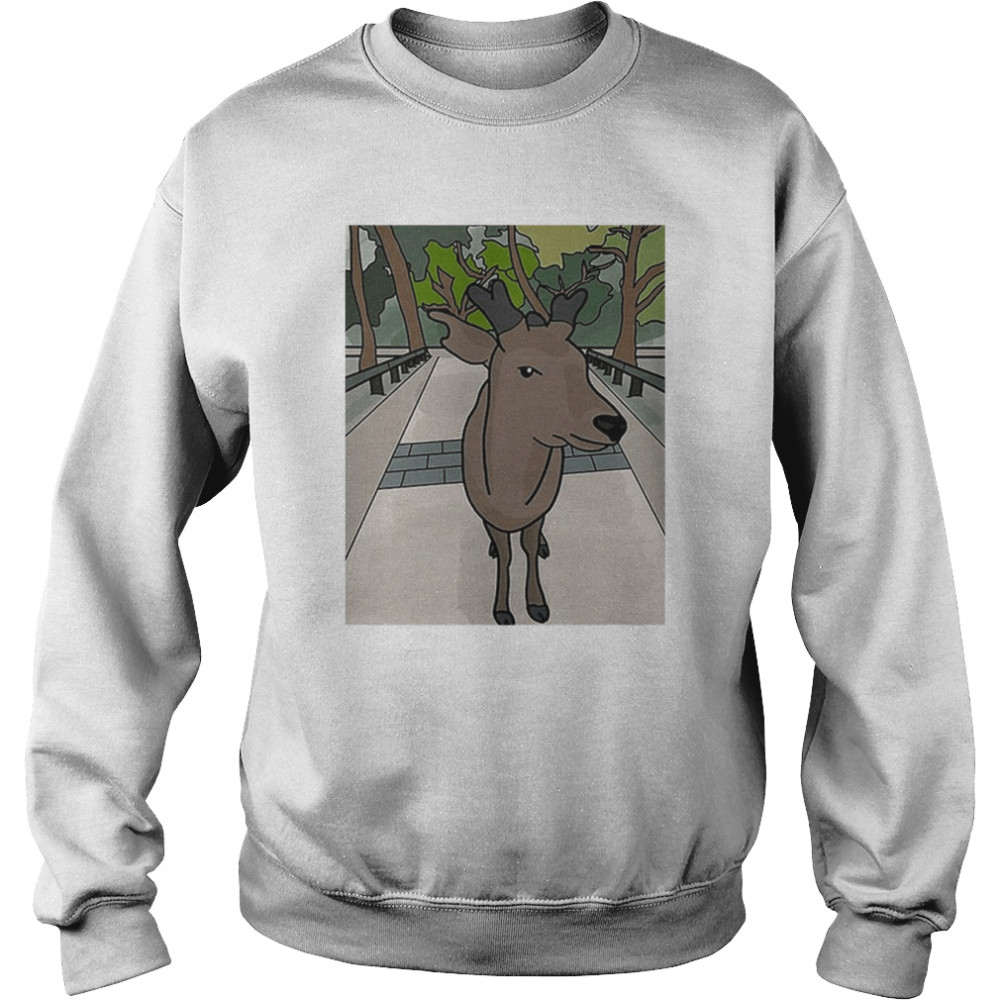 The Asianometry Deer T-Shirt Unisex Sweatshirt