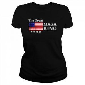 The Great Maga King American Flag T-Shirt Classic Women's T-shirt