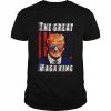 The Great Maga King Trump 2024 American Flag USA T-Shirt Classic Men's T-shirt