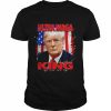 The King Of Ultra-Maga Proud Pro Trump 4th Of July US Flag T-Shirt Classic Men's T-shirt