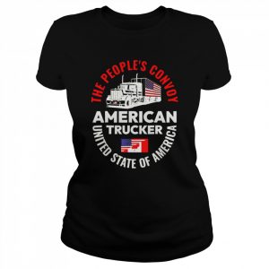 The People’s Convoy 2022 America Truckers Freedom Convoy USA Shirt Classic Women's T-shirt