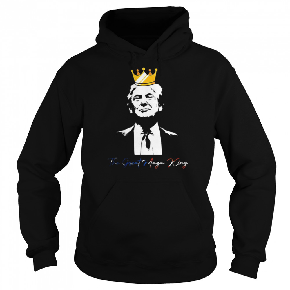 The great maga king Donald Trump ultra maga American flag  Unisex Hoodie