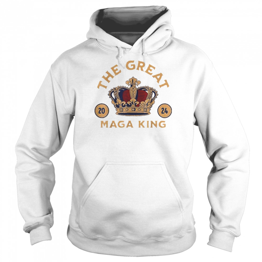 The great maga king crown 2024  Unisex Hoodie