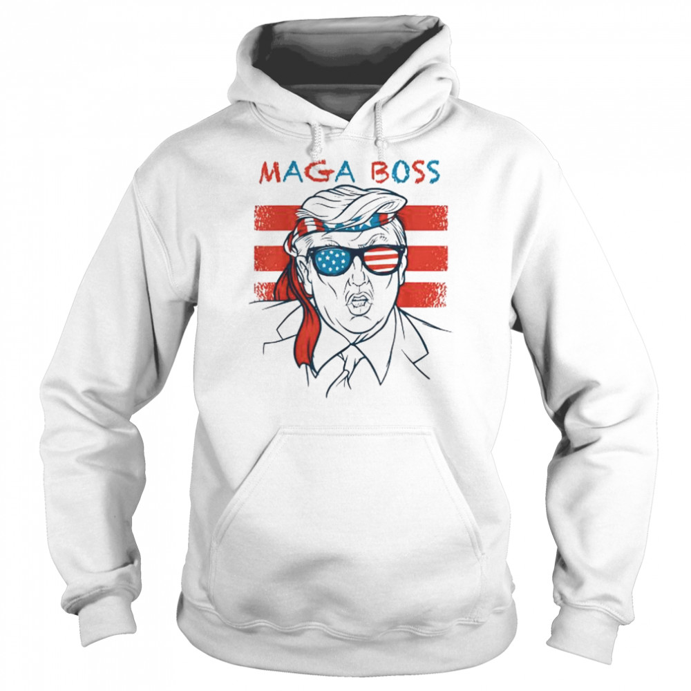 The maga boss Trump maga boss  Unisex Hoodie