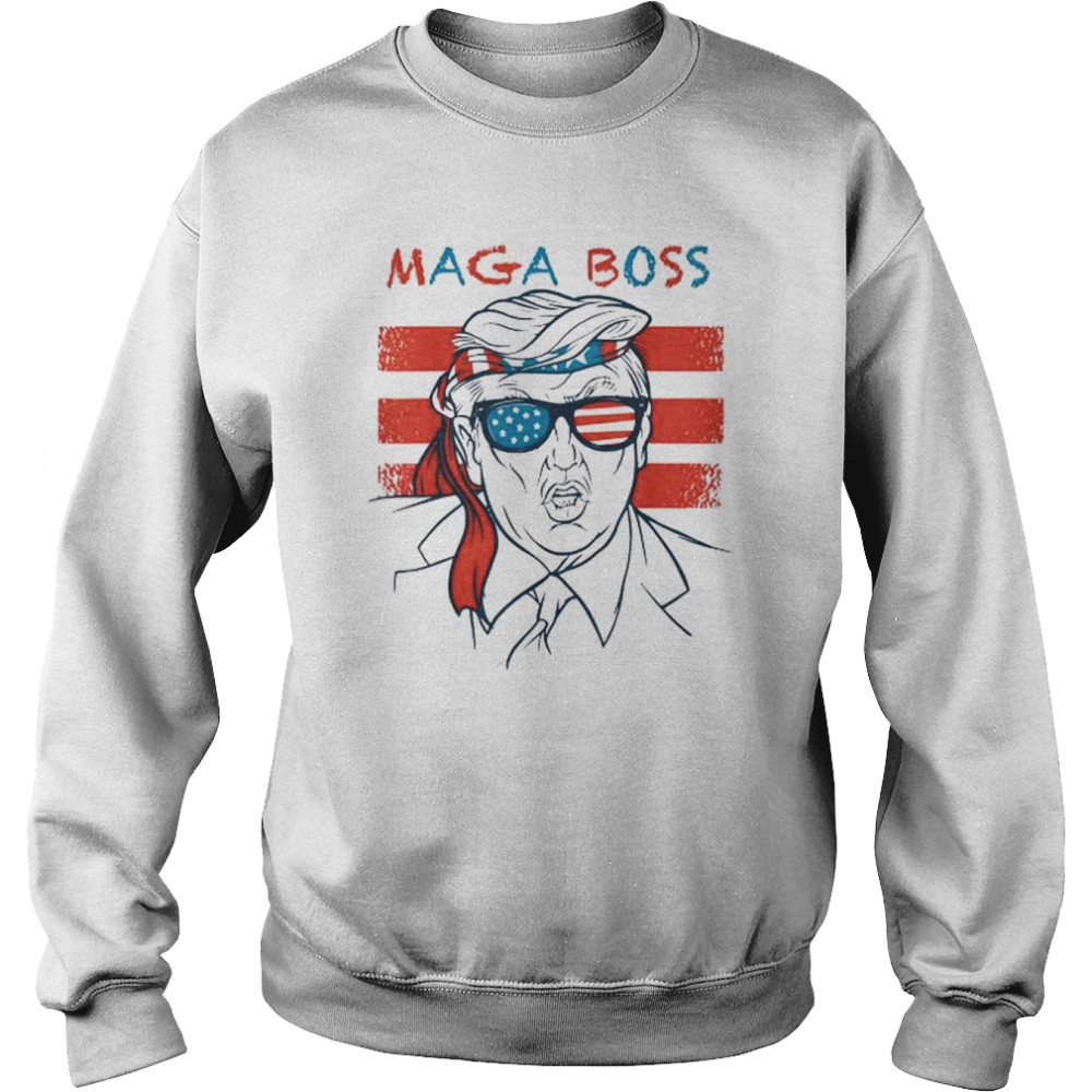 The maga boss Trump maga boss  Unisex Sweatshirt