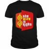 The wife is right meme  Classic Men's T-shirt