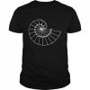 Theodorus Spiralgeometrie Mathematik Geek Shirt Classic Men's T-shirt