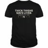 Thick thighs save lives darius victor  Classic Men's T-shirt