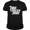 Thin Lizzy  in white stacked ShirtlogoShirt Shirt Classic Men's T-shirt