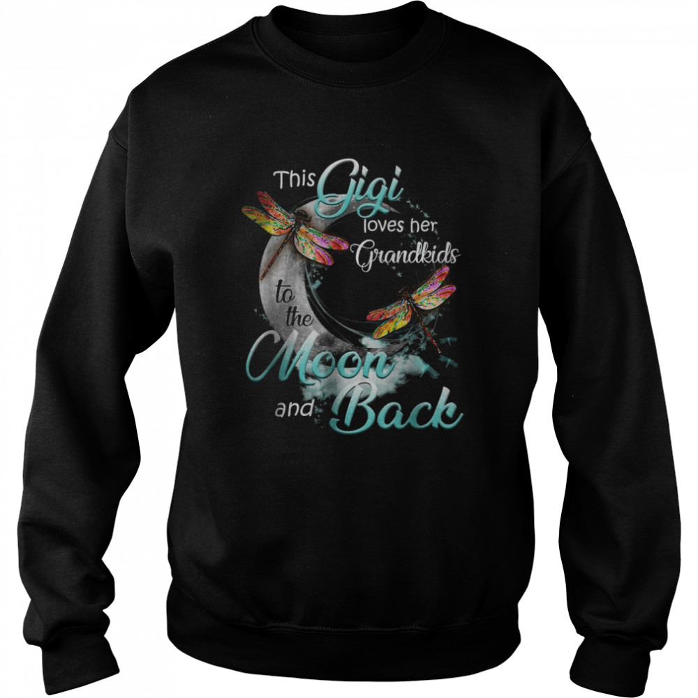 This Gigi Loves Her Grandkids To The Moon And Back T-Shirt Unisex Sweatshirt