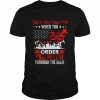 This is what happens when you order a president through the mail American flag  Classic Men's T-shirt