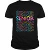 Tie Dye Senior Graduation Geschenk Männer Mädchen Klasse 2022 Senior Shirt Classic Men's T-shirt