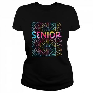 Tie Dye Senior Graduation Geschenk Männer Mädchen Klasse 2022 Senior Shirt Classic Women's T-shirt