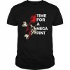 Time for a mega pint sarcastic saying  Classic Men's T-shirt