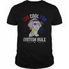 Too Cool For British Rule George Washington 4th Of July USA T-Shirt Classic Men's T-shirt