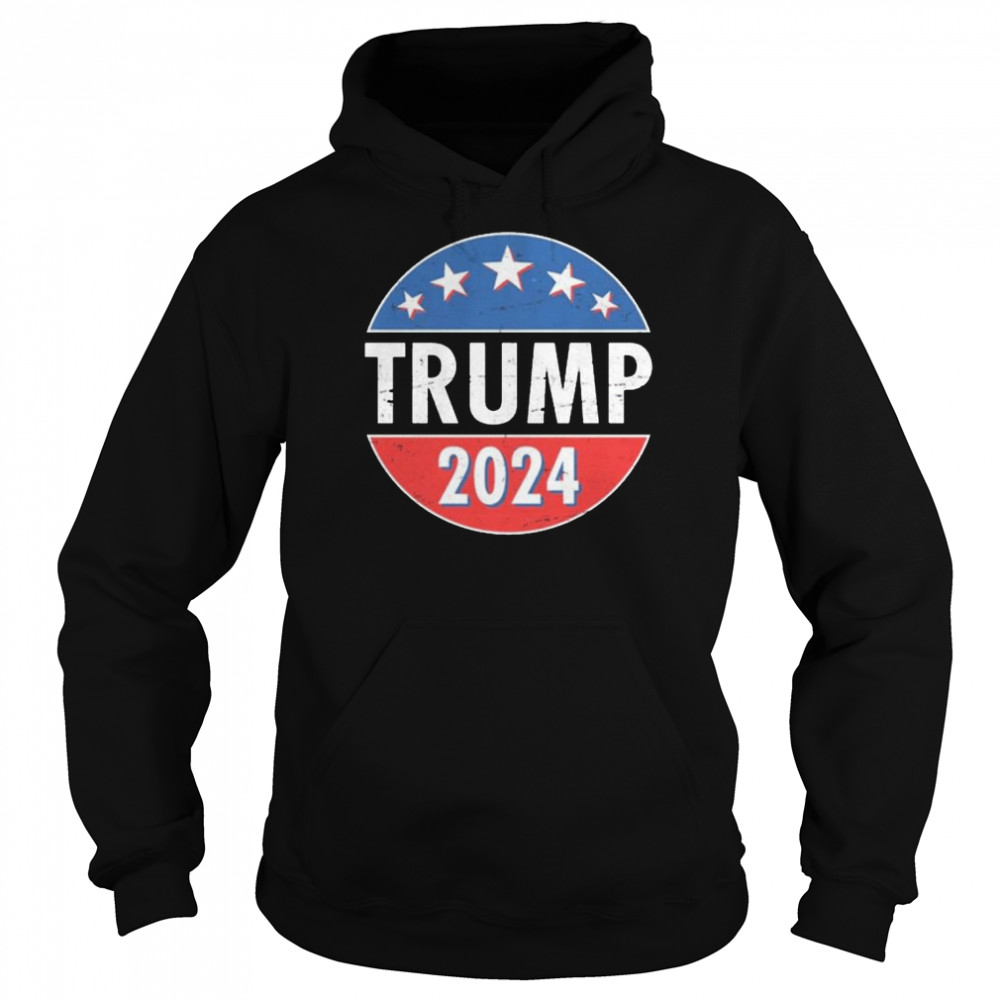 Trump 2024 election emblem  Unisex Hoodie