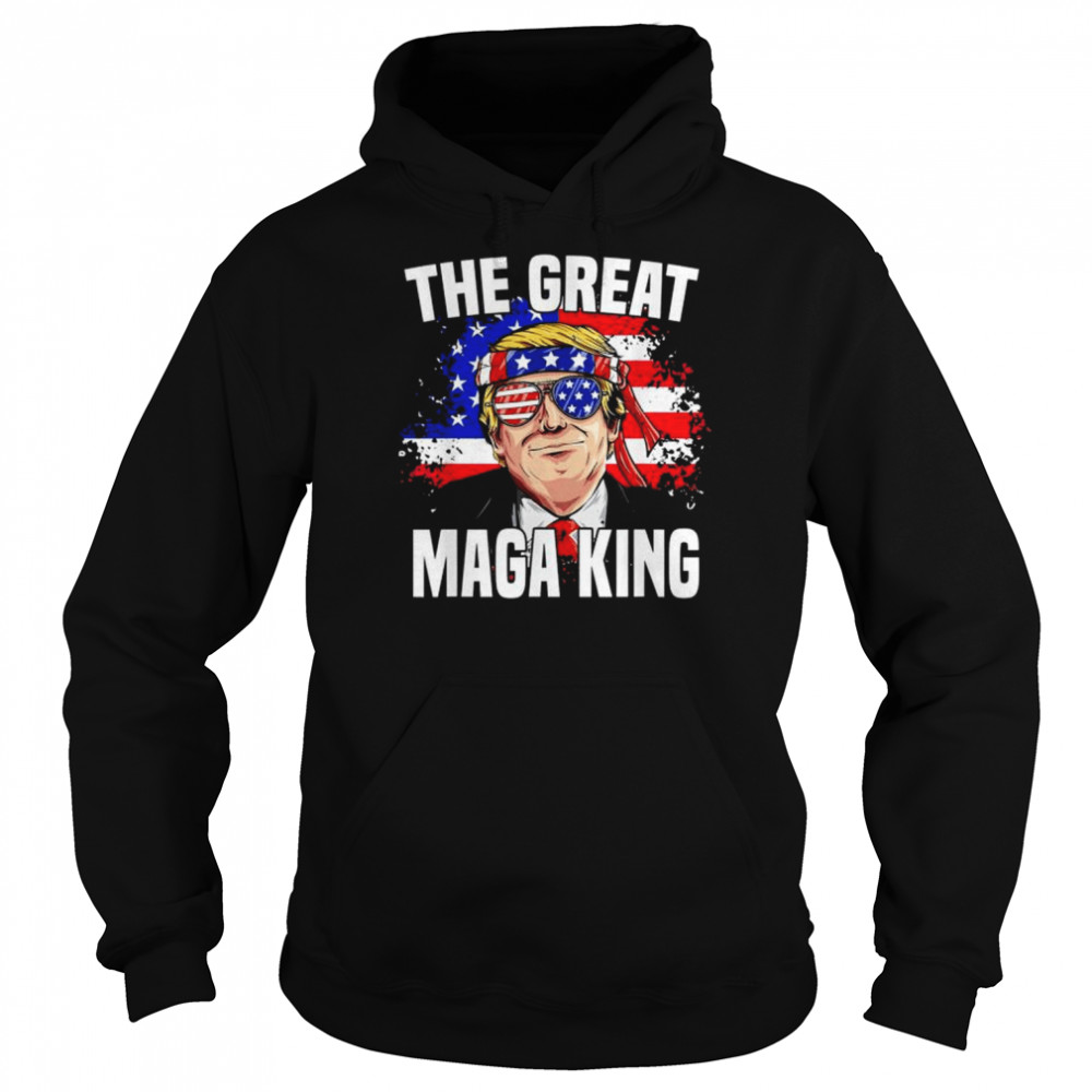 Trump great maga king ultra mega king  Unisex Hoodie