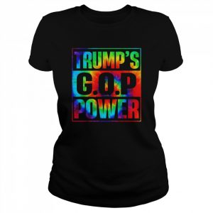 Trump’s GOP Power 4th Of July Tie Dye T-Shirt Classic Women's T-shirt