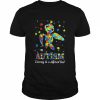 Turtle autism dancing to a different beat  Classic Men's T-shirt