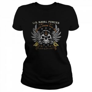 US naval forces Death From The Sea Or Liberty For All T-Shirt Classic Women's T-shirt