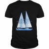 Ualapue Hawaii Nautical Sailing Sailor Shirt