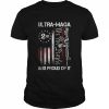 Ultra MAGA And Proud Of It Anti-Biden US Flag T-Shirt Classic Men's T-shirt