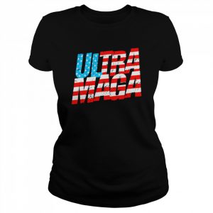 Ultra MAGA Flag  Classic Women's T-shirt