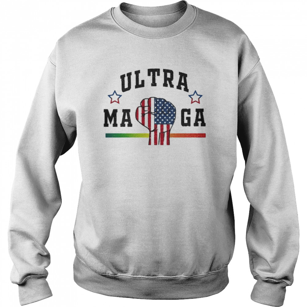 Ultra MAGA The return of Trump Maga Trump Maga Shirt Unisex Sweatshirt