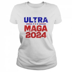 Ultra Maga 2024 Proud Ultra-Maga Vintage T-Shirt Classic Women's T-shirt