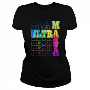 Ultra Maga Proud Ultra Maga Tie Dye Colorful T-Shirt Classic Women's T-shirt