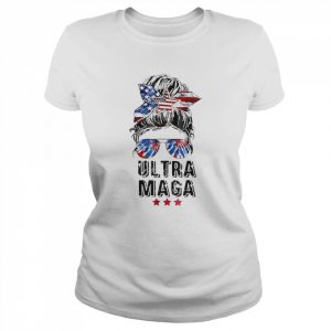 Ultra Mega Messy Bun 2022 Proud Ultramaga We The People Shirt Classic Women's T-shirt