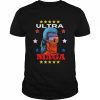 Ultra maga 2024 pro Trump American mullet skull flag  Classic Men's T-shirt