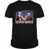 Ultra maga 4th of july franklin lincoln drinking usa flag  Classic Men's T-shirt