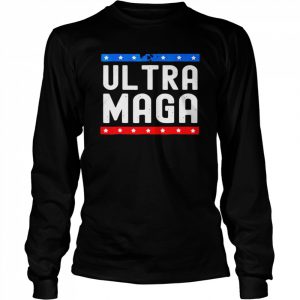 Ultra maga Donald Trump joe biden republican america  Long Sleeved T-shirt