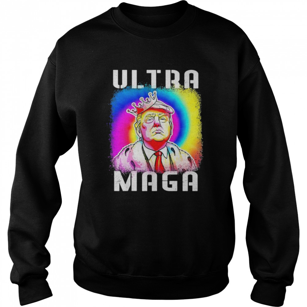 Ultra maga Trump tie dye  Unisex Sweatshirt