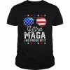 Ultra maga and proud of it anti biden vintage sunglasses  Classic Men's T-shirt