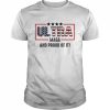 Ultra maga and proud of it ultra maga American flag  Classic Men's T-shirt