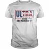 Ultra maga and proud of it usa flag anti joe biden  Classic Men's T-shirt