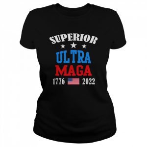 Ultra maga pro Trump 2024 Trump maga king antI Biden  Classic Women's T-shirt